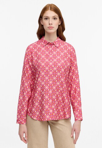 ETERNA Blouse ' Regular Fit' in Rood: voorkant