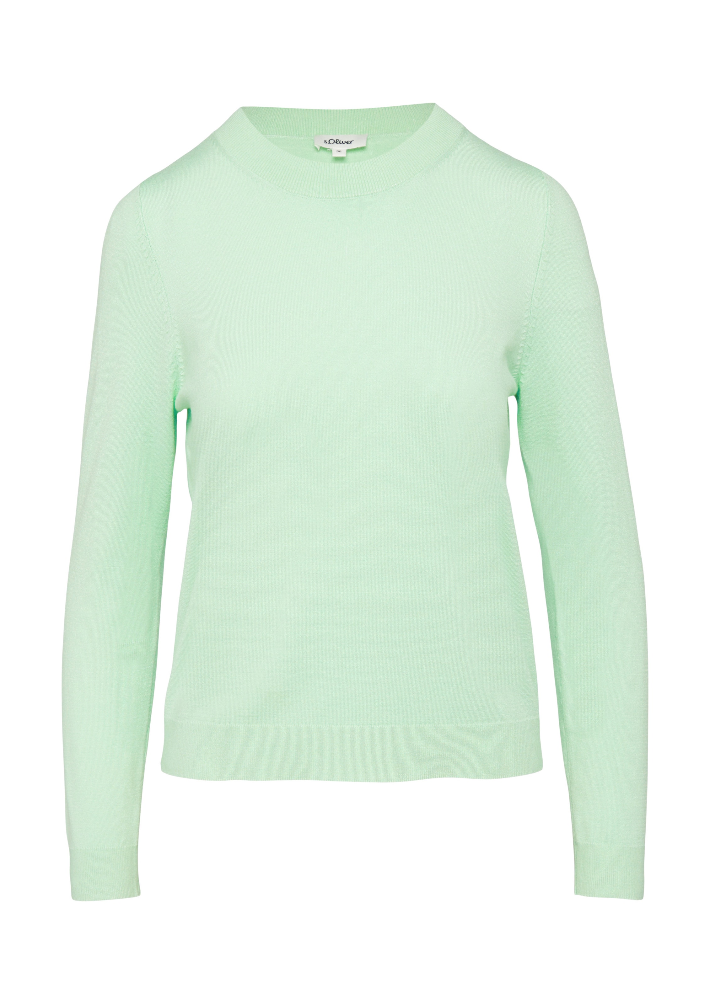s.Oliver Pullover in Grün: Vorderseite
