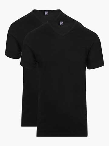 alan red Shirt 'Vermont' in Black: front