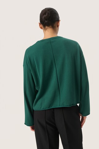 Pull-over 'Spina' SOAKED IN LUXURY en vert