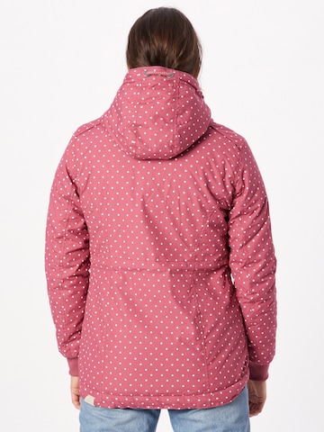 Ragwear Between-Season Jacket 'DANKA' in Pink