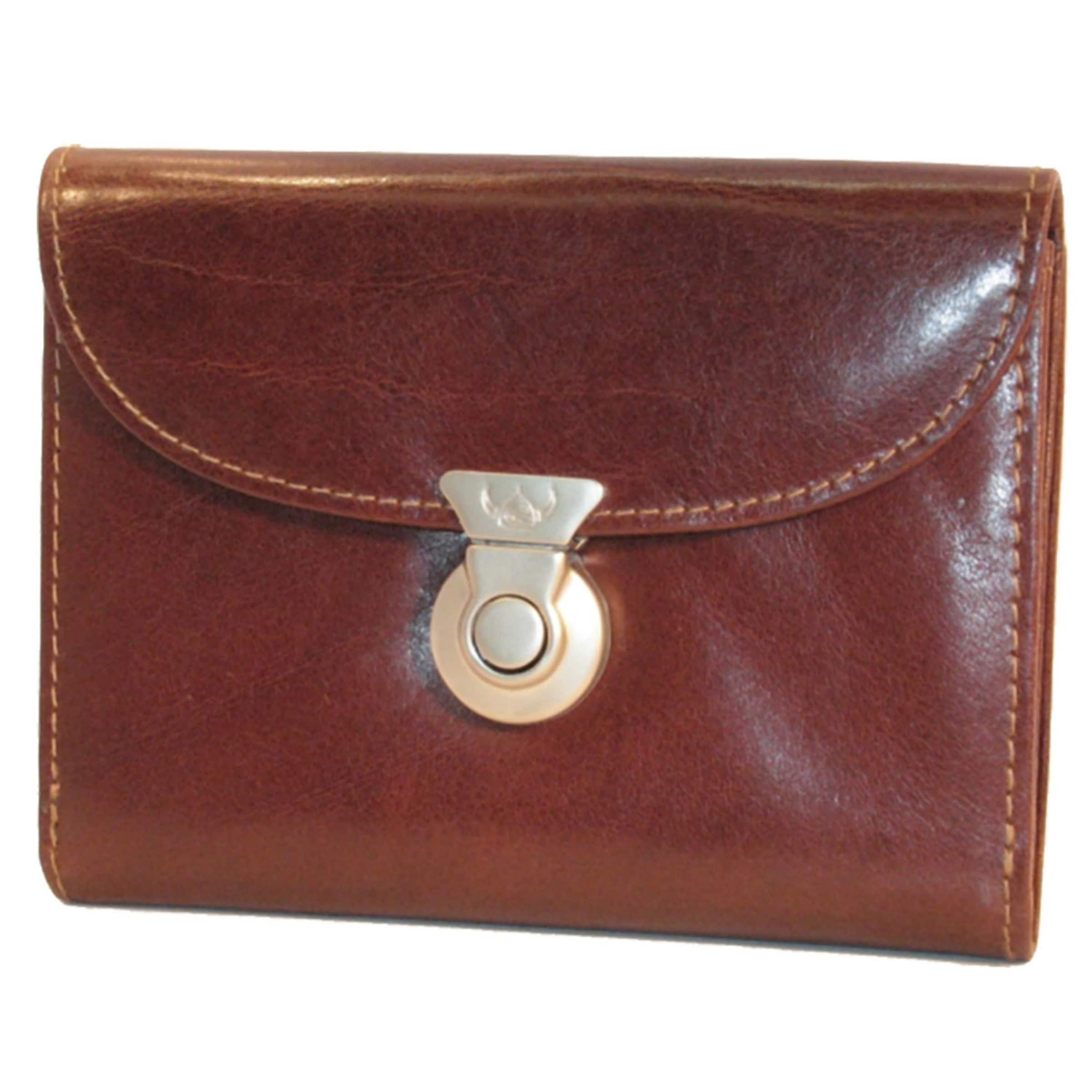 Porte-monnaies GOLDEN HEAD en marron