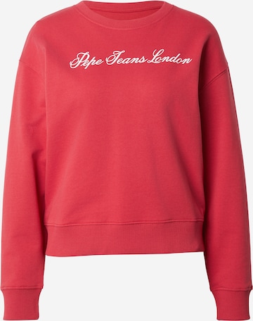 Pepe Jeans Mikina – pink: přední strana