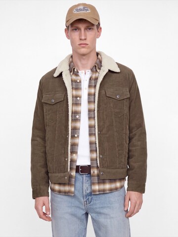brūns JACK & JONES Starpsezonu jaka 'JPRBLUCONNOR': no priekšpuses