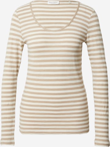 Marc O'Polo Shirt  (GOTS) in Beige: predná strana