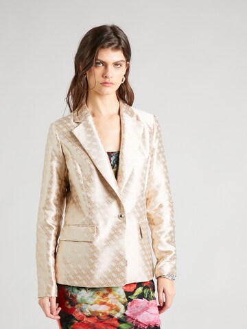 Blazer 'DILETTA' GUESS en beige : devant