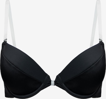 Push-up Soutien-gorge '1012/1' Vivisence en noir : devant
