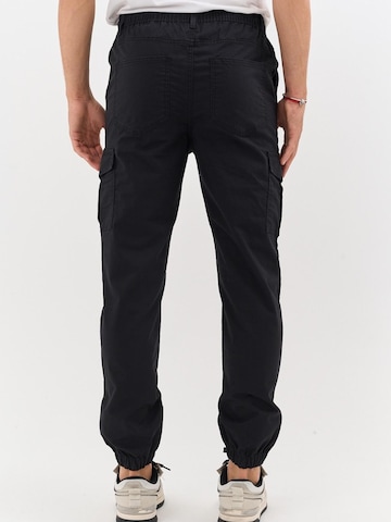 comeor Regular Cargo Pants 'Cargohose Herren' in Black