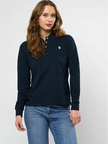 T-shirt 'Lise' U.S. POLO ASSN. en bleu : devant
