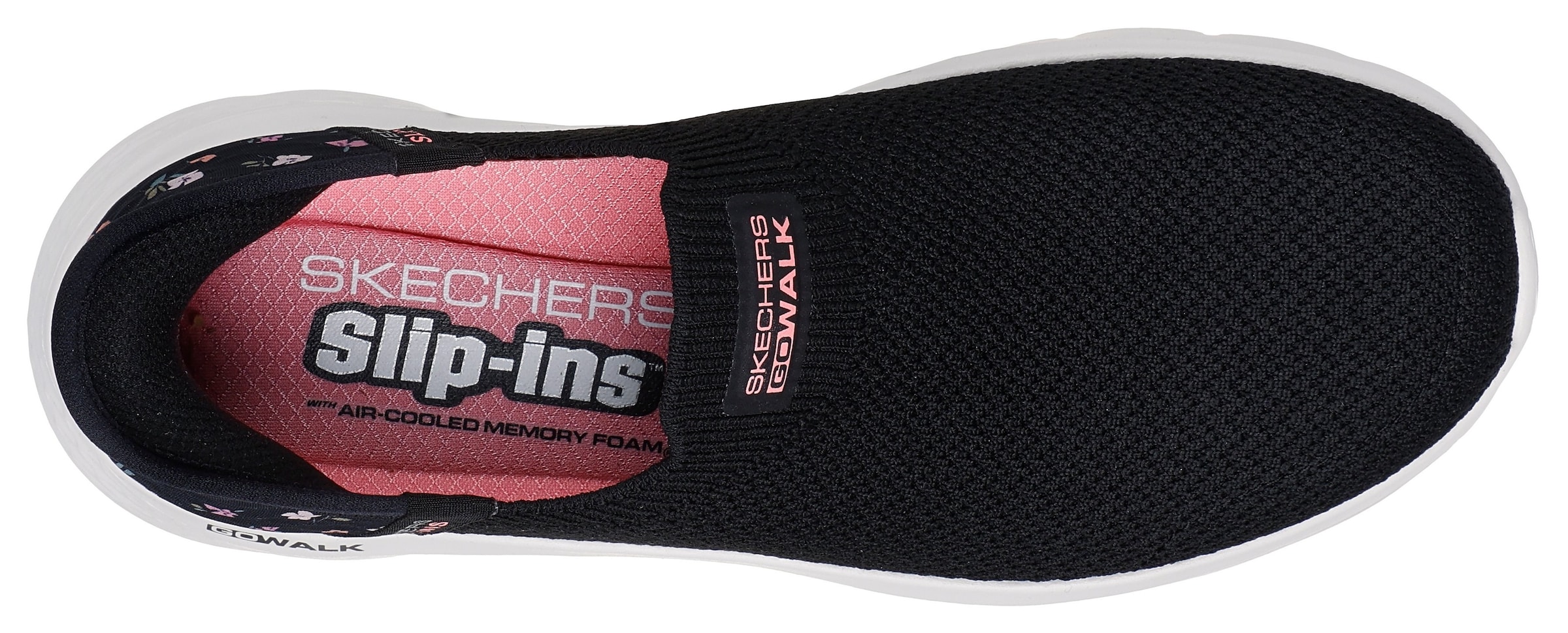 SKECHERS Slip On in Schwarz