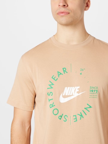 Nike Sportswear T-Shirt in Beige