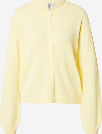 Kardiganas 'PCNAOMI' iš PIECES, spalva – geltona, Prekių apžvalga