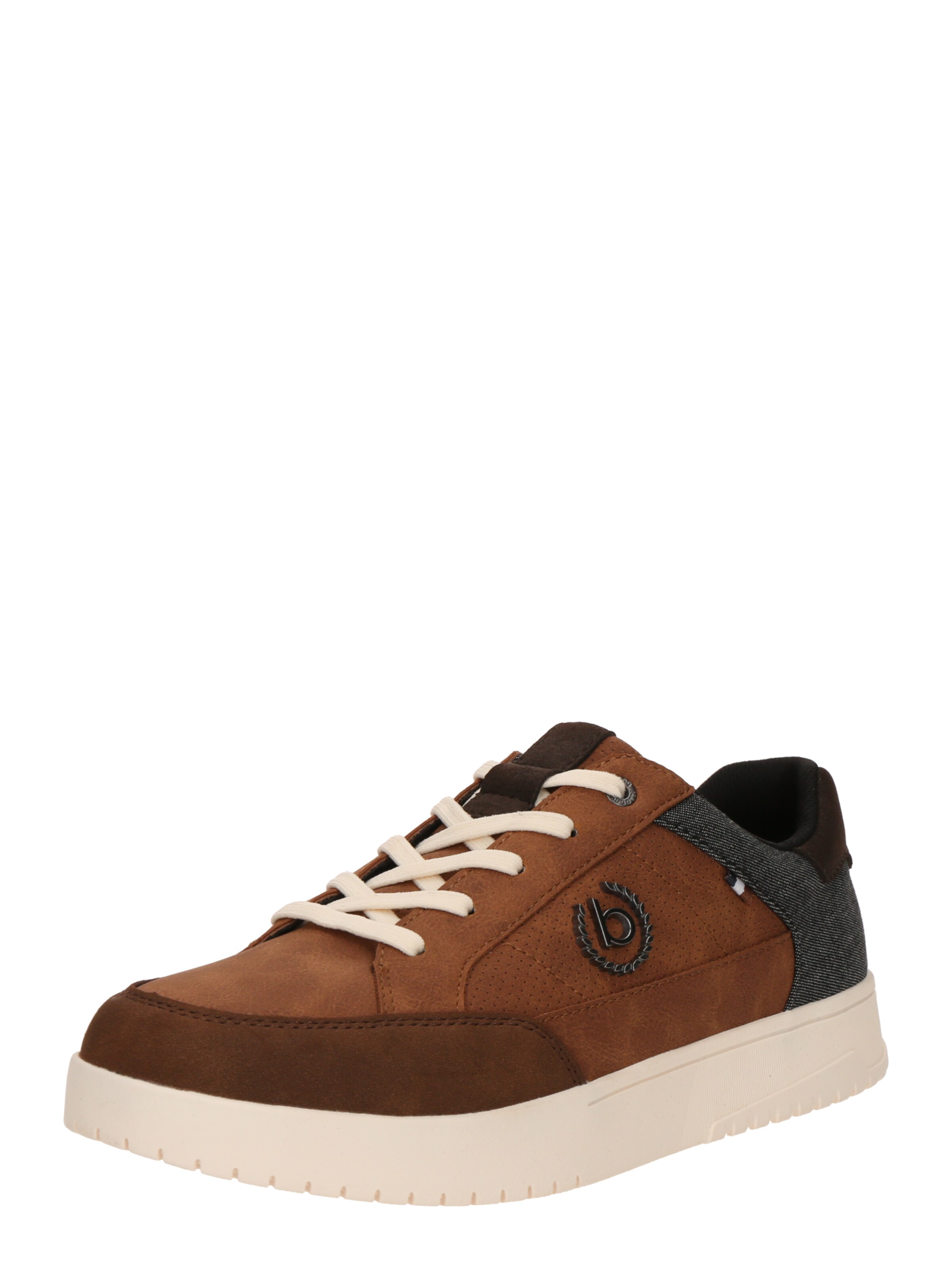 bugatti Låg sneaker i brun: framsida
