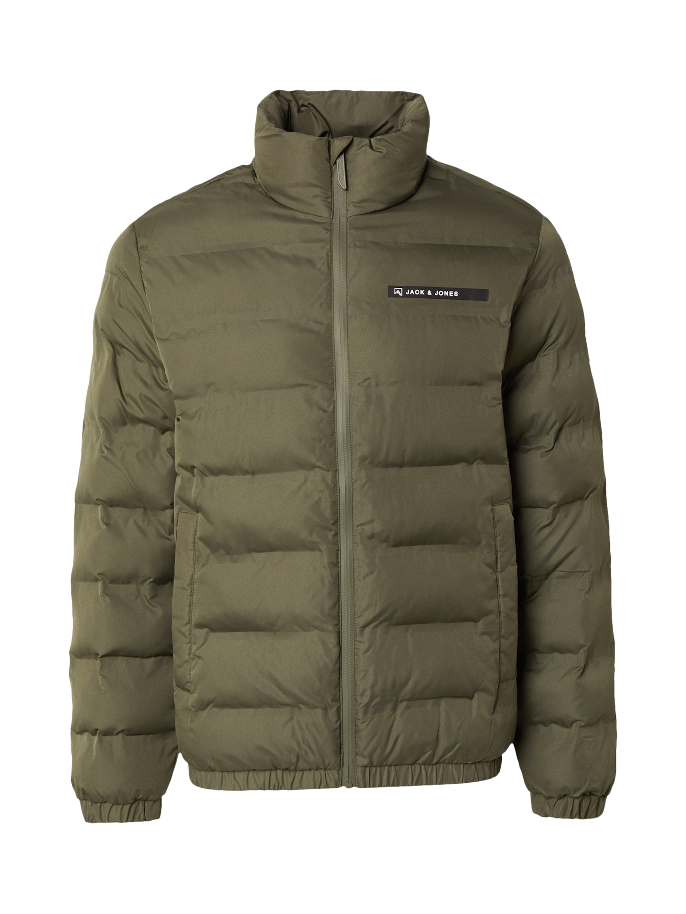 JACK & JONES Between-Season Jacket 'JJALPES' in Green: front