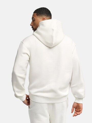 cfab (formerly creamy fabrics) Sweatshirt 'Menswear Relaxed Fit Classic Hoodie'‌‌‌‌ in Weiß