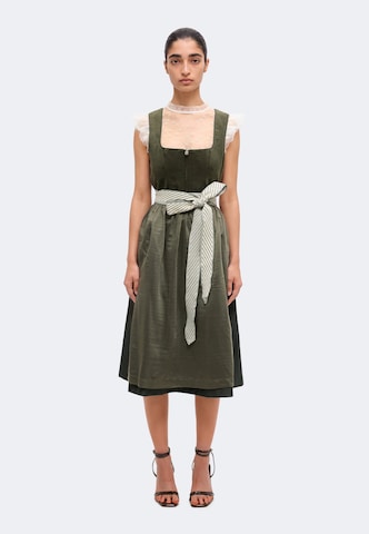 Dirndl 'Freudensee' MARJO en vert : devant