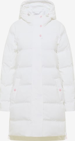 MYMO Winter Coat in White: front