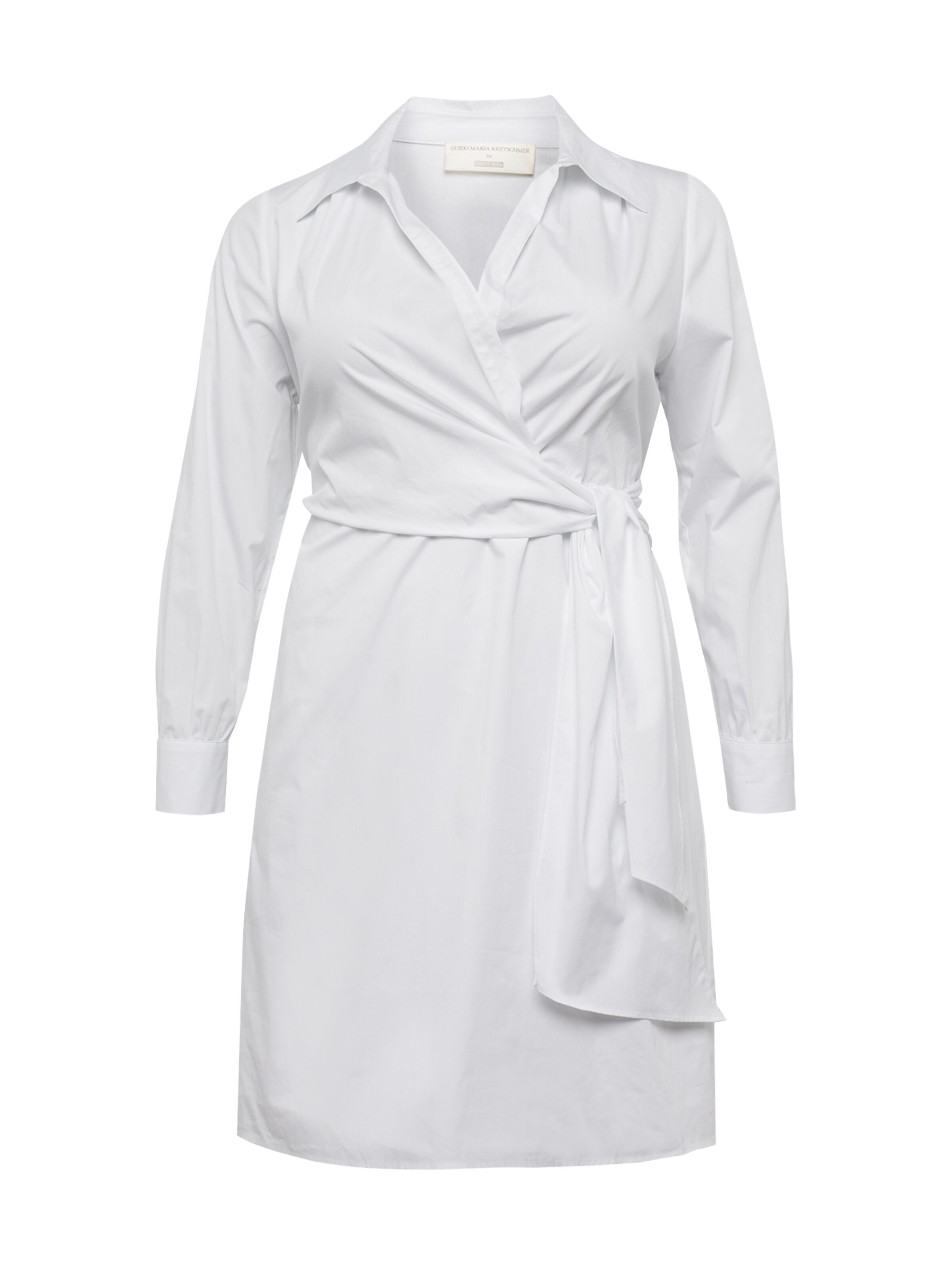 Guido Maria Kretschmer Curvy Μπλουζοφόρεμα 'Delia' σε λευκό, Άποψη προϊόντος