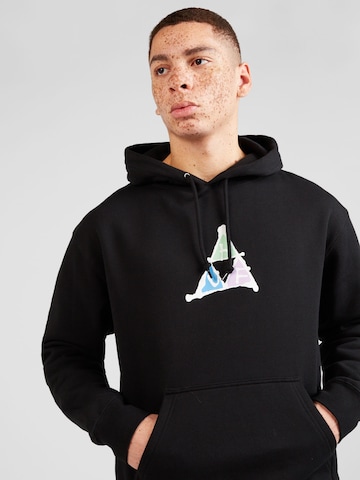 HUF Sweatshirt 'NO-FI' in Zwart