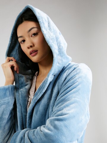 rosemunde Long Bathrobe in Blue