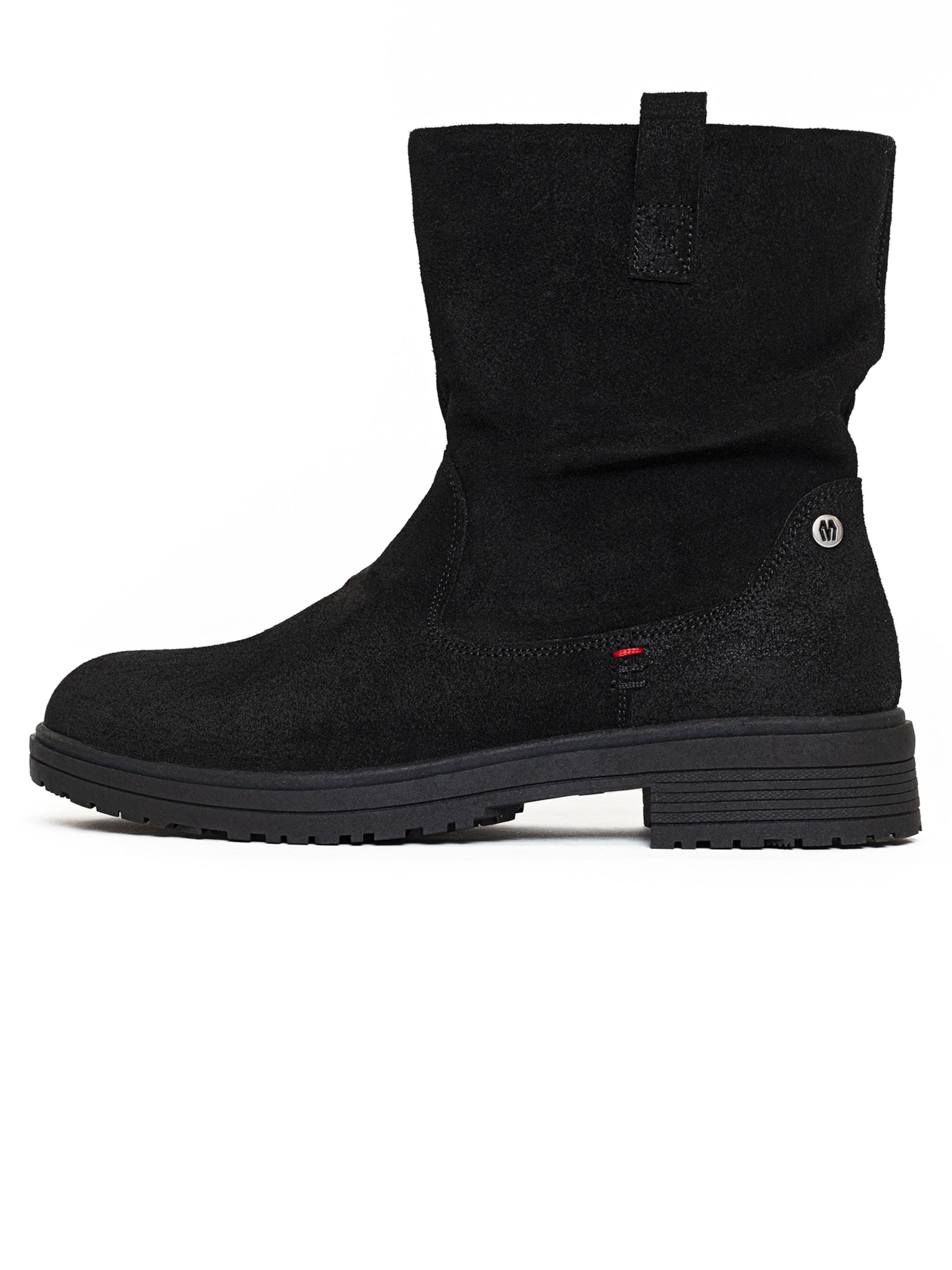 Minnetonka Šnurovacie členkové čižmy 'Joli' - Čierna: predná strana