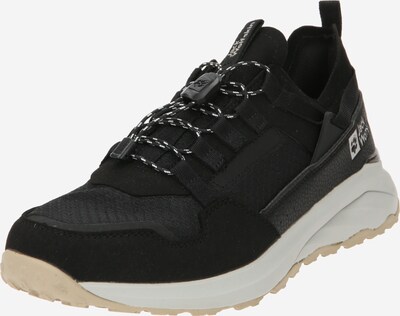 JACK WOLFSKIN Low shoe in Black / White, Item view