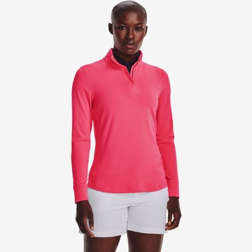 UNDER ARMOUR Performance Shirt 'Playoff' in Pink: front