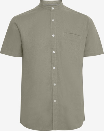 11 Project Button Up Shirt in Beige: front