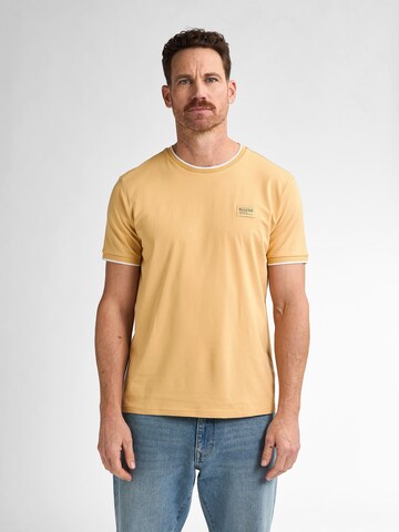 Petrol Industries Shirt in Geel: voorkant