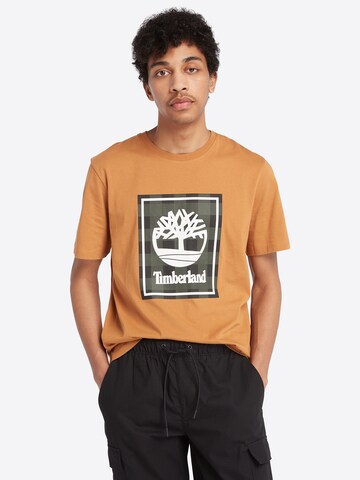TIMBERLAND - Camiseta 'Buffalo' en marrón: frente