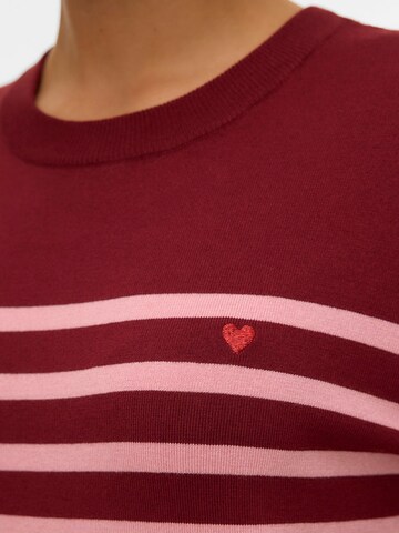 VERO MODA Sweater 'VMDORY' in Red