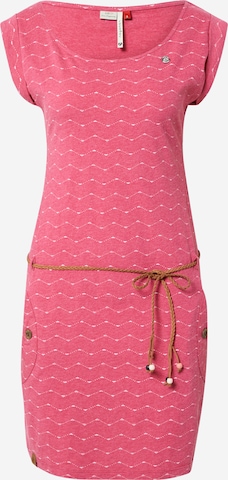 Ragwear Letní šaty 'TAG' – pink: přední strana