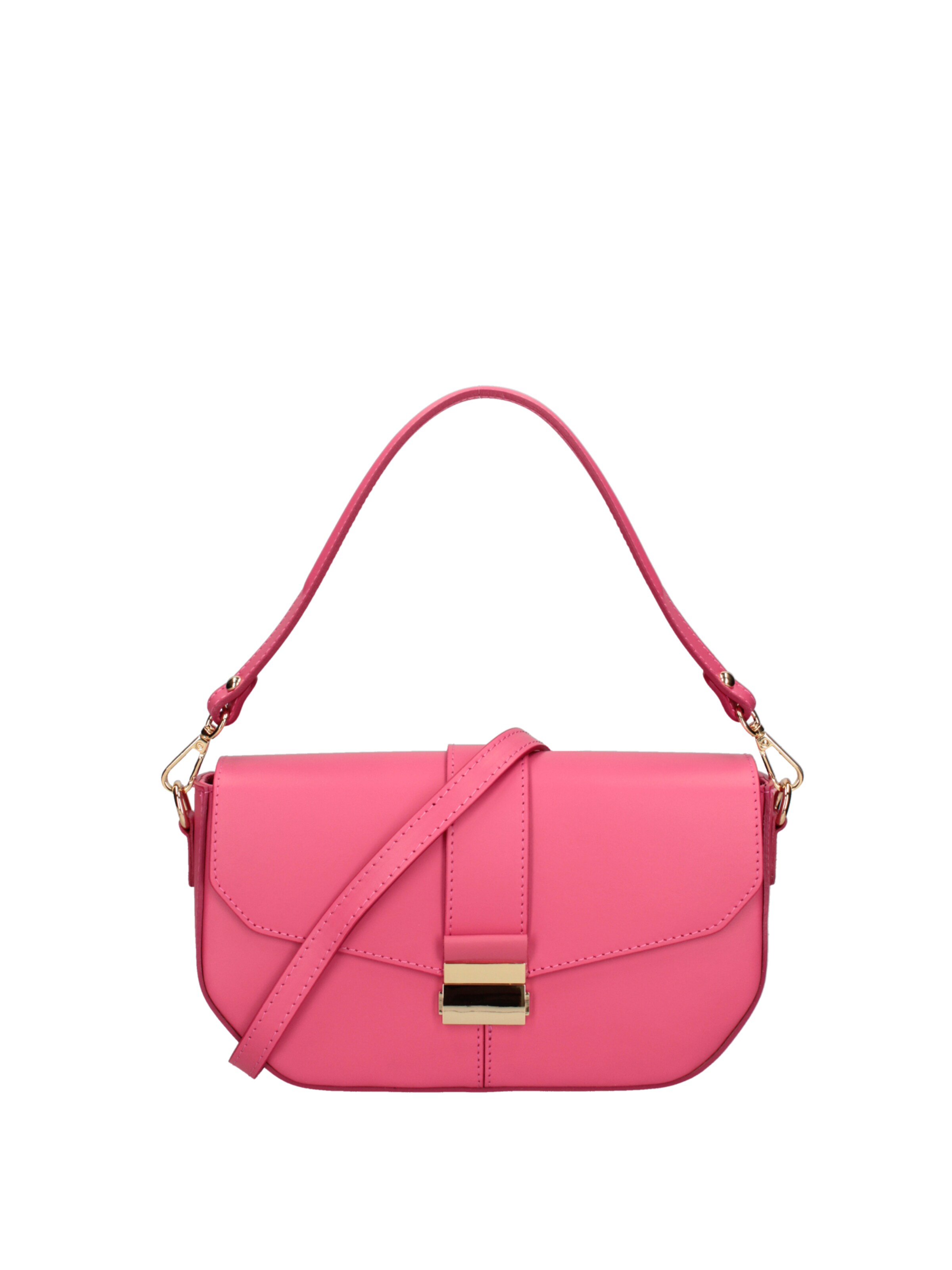 Borsa a spalla di Roberta Rossi in rosa: frontale