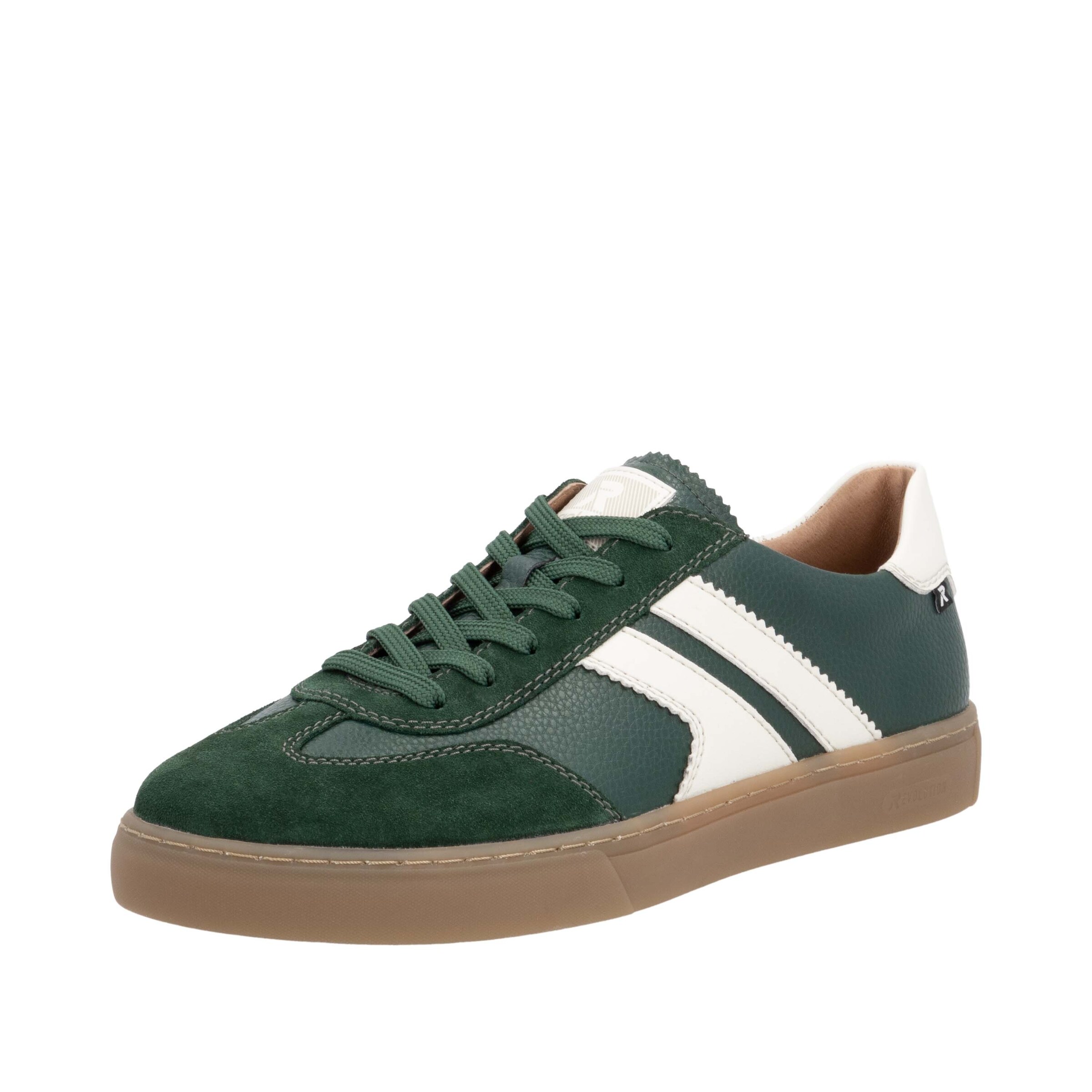Rieker Sport Sneakers 'U0707' in Dark green / White, Item view