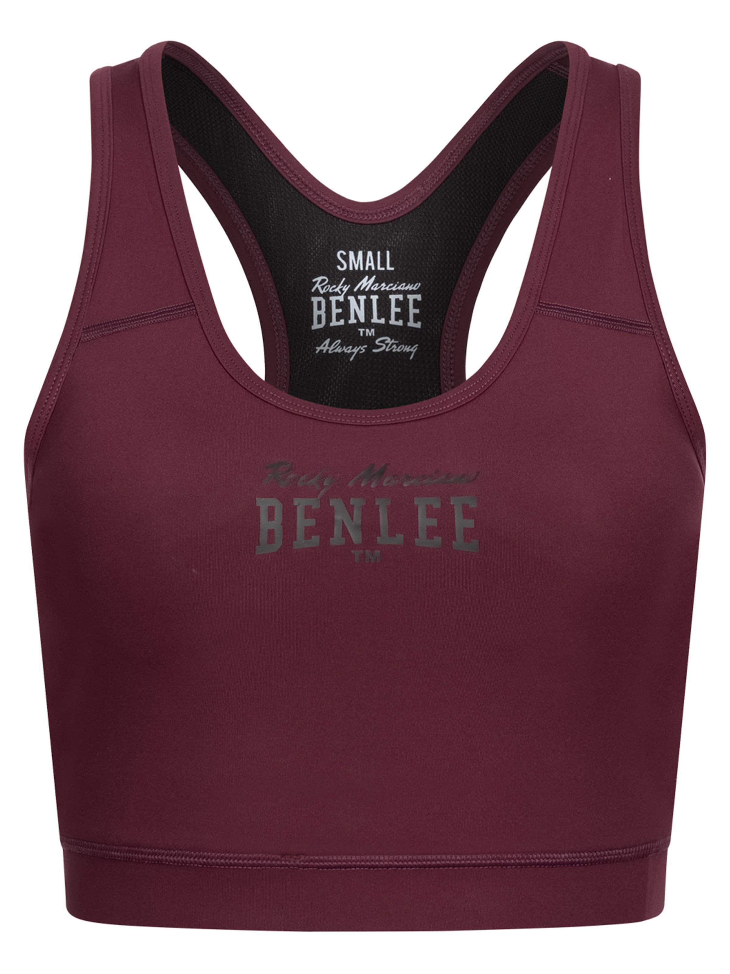Benlee - Bustier Sujetador deportivo 'Kembley' en rojo: frente