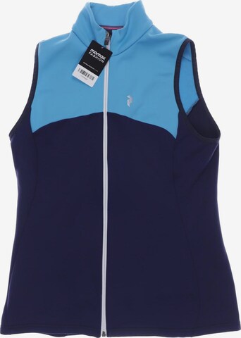 PEAK PERFORMANCE Vest in XL in Blue: front