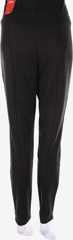 s.Oliver Pants in XXL in Black