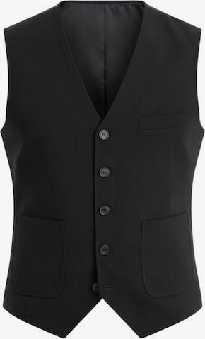 Ombre Bodywarmer 'OM-BLZV-0146' in Zwart: voorkant