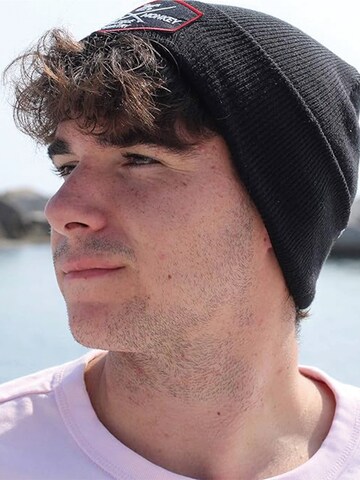 Surf Monkey Beanie in Black