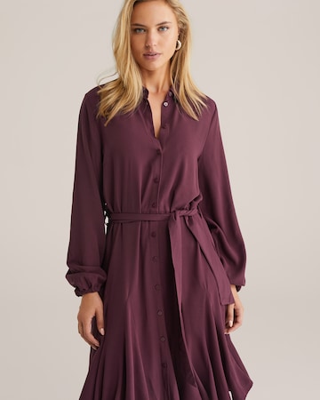 Robe-chemise WE Fashion en violet