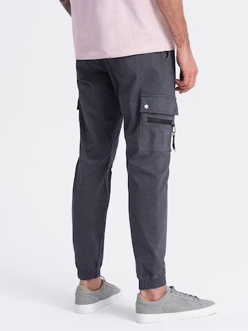 Regular Pantalon chino 'OM-PAJO-0125' Ombre en gris