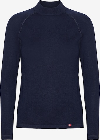 DANISH ENDURANCE Langarmshirt 'Extreme Merino LS ' in Blau: Vorderseite