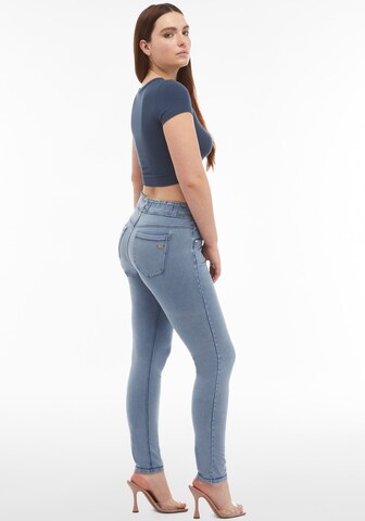 Freddy Skinny Jeggings in Blue