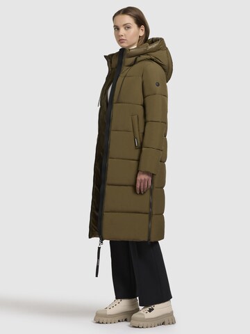 khujo - Sobretudo de inverno 'Miri 2' em verde