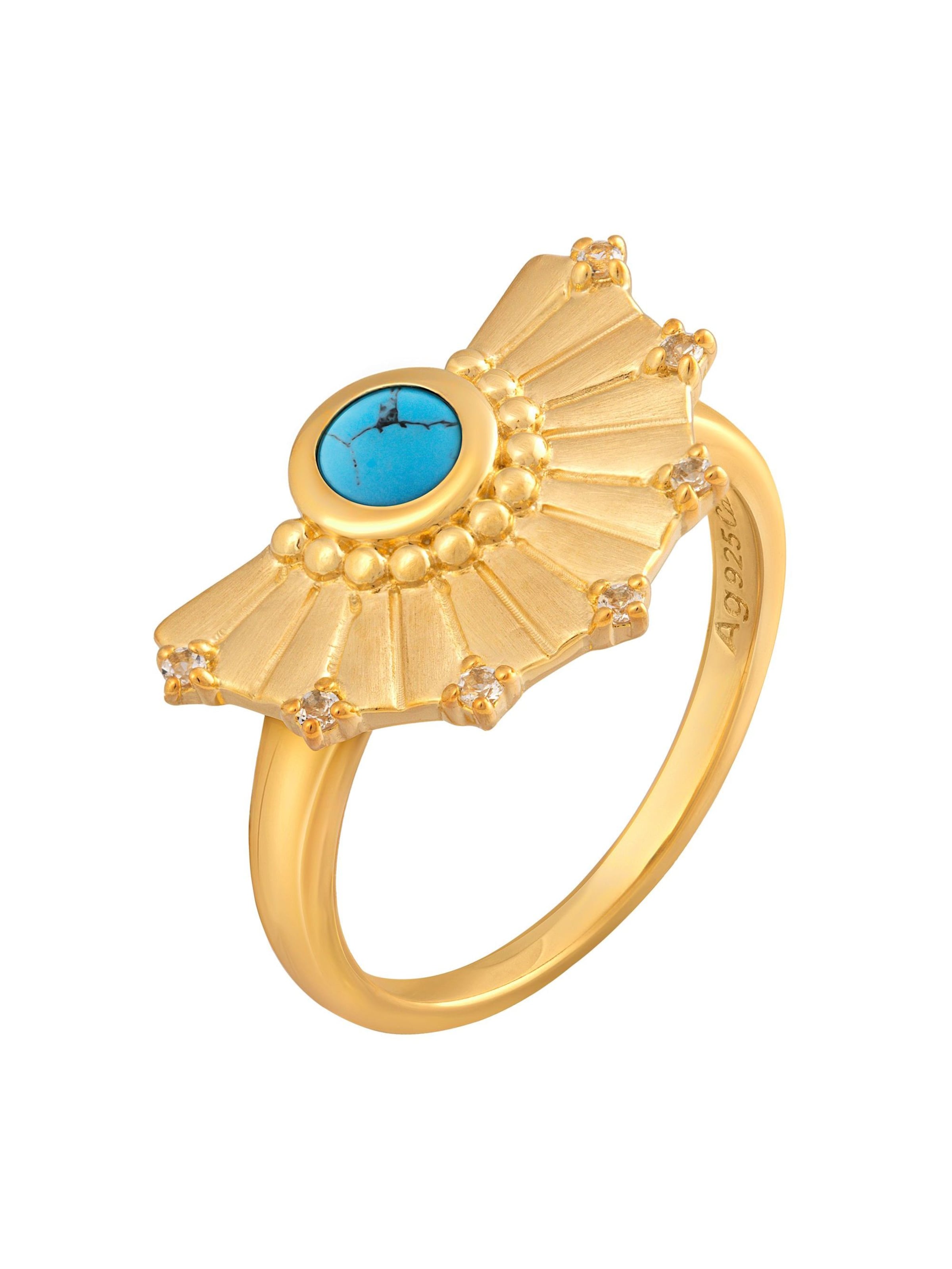 caï Ring in Yellow: front