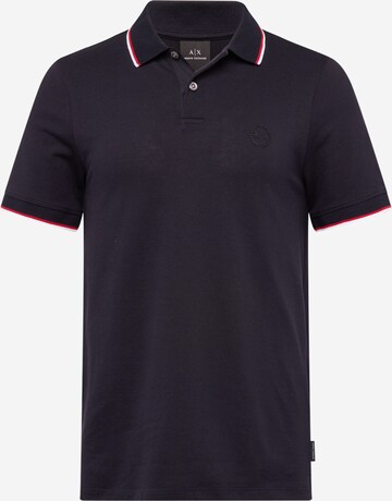 ARMANI EXCHANGE Poloshirt in Blau: predná strana