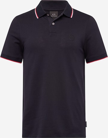 ARMANI EXCHANGE Poloshirt in Blau: predná strana