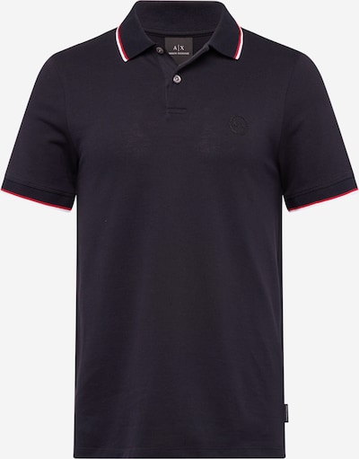 ARMANI EXCHANGE Poloshirt in navy / rot / weiß, Produktansicht