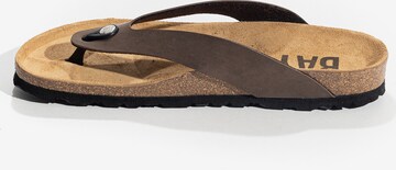 Bayton T-bar sandals 'LUCCA' in Brown