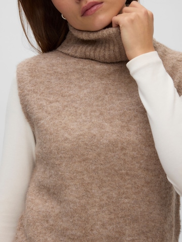 VERO MODA Gebreid vest 'VMEverlee' in Beige